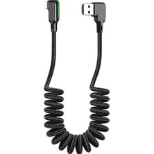 Mcdodo Ca-7300 L Tipi Lightning 1.8M Siyah Data-Şarj Kablosu iPhone Uyumlu Hızlı Şarj Destekli