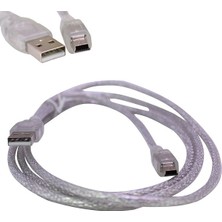 kzy mobilyal Powermaster iPod Şarj Aleti Kablosu 5 Pin Geniş 1.5 Metre Şeffaf
