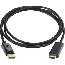 PowerMaster PM-15436 Display Port DP TO HDMI Aktif Görüntü Çevirici 1.8 Metre