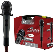 Magicvoice MV-525 Dinamik Profesyonel 4.5 Metre Kablolu El Mikrofonu