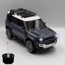 Odea Giffy/oyuncak Uzaktan Kumandalı Şarjlı Full Fonksiyon Defender Model 27 Mhz Gerçekçi Tasarım Drift Atan Jeeep Araç (Mavi)