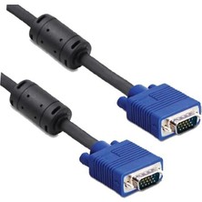 Powermaster 30 Metre 15 Pin Erkek/Erkek VGA Kablo Siyah Hytech Hy-Vga30