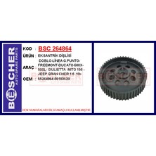 Bescher Mixdepo Eksantrik Dişlisi Astra H-J Zafira B-Vectra C 1.9 Dth-Dtj Insignia A-Astra J-Zafira C 2.0 Dth-Dtj DOBLO-LINEA-FREEMONT-DUCATO-BOXER-JUMPER-500L Alfa Romeo Giulietta Mito 156 2.0 Hdi-Mtj