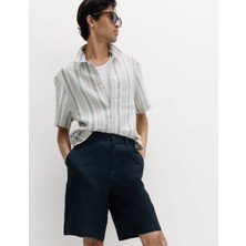 Marks & Spencer Keten Chino Şort