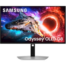 Samsung 27'' Odyssey G8 OLED 4K 240 Hz 0.03ms Gaming Monitör LS27HG800SUXUF
