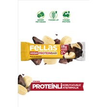 Fellas Yüksek Protein Bar - Muzlu (45 g) x 12 Adet