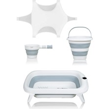 Empressco Freebebek Katlanır Bebek Banyo Küvet Seti Termometreli (40LT) - Fiyatı, Yorumları