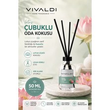 Vivaldi Home Lotus Çiçeği Çubuklu Oda Kokusu Esansiyel Uçucu Yağ 50ML