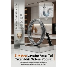 Mastercare Ironsnake 5 Metre Spiral Gider Boru Açıcı
