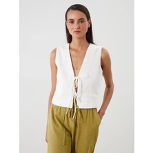 LC Waikiki Lcwaıkıkı Classic Beyaz Ceket