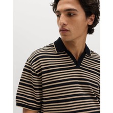 Marks & Spencer Pamuk Karışımlı Polo Yaka T-Shirt