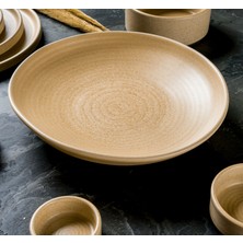 Bonna Porselen Bonna Mirage Ripple Çukur Tabak 26 cm 1000 cc 2 li