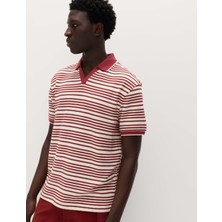 Marks & Spencer Pamuk Karışımlı Polo Yaka T-Shirt