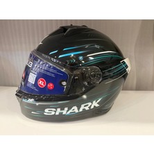 Kask Shark Skwal I3 Lıght-Blur Siyah/mavi/yeşil