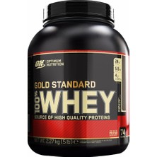 Optimum Nutrition Gold Standard Whey Protein Tozu 2273 gr Çilek Aromalı Yetişkinler İçin  Besin