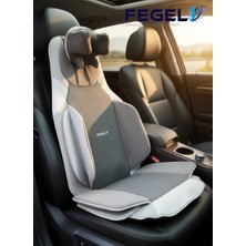 Fegel FG-C43 Taşınabilir Masaj Koltuğu | Boyun, Sırt, Bel ve Kalça Masajı, Shiatsu, Titreşim ve Isıtma Özellikli, Ev/Ofis/Araç Kullanımına Uygun