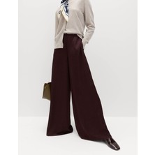 Marks & Spencer Saten Dokulu Palazzo Pantolon