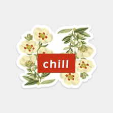 Chill Çicekleri Sticker