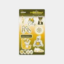 Golden Forest Sticker Serisi