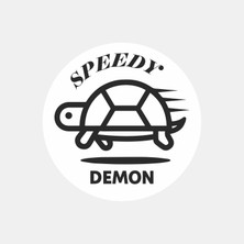 Hızlı Kaplumbağa Sticker