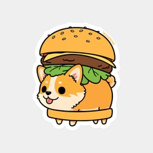 Kcogihamburger Sticker