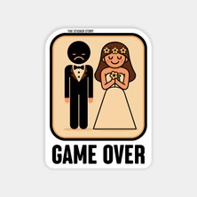 Oyun Bitti Sticker