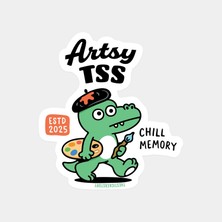 Sanatçi Timsah Sticker