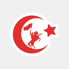 Ay Yıldız ve Atatürk Sticker