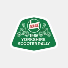 Yorkshire Scooter Rallisi Sticker