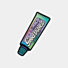 Özel Diş Macunu Sticker
