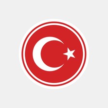 Türk Bayrağı Sticker
