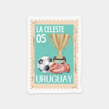 Uruguay Futbol Kartı Sticker