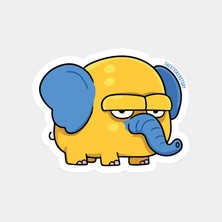 Depresif Mamut Sticker