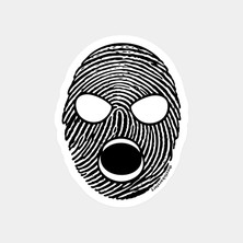Gangster Izi Sticker