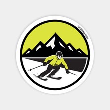 Kayakçı Kartı Sticker