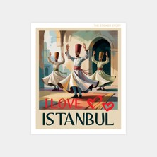 Istanbul Semazenleri Sticker