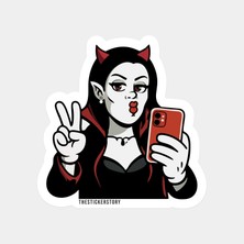 Selfici Vampir Sticker