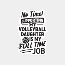 Benim Işim Voleybol Sticker