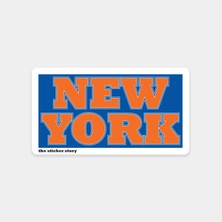 New York Basketbol Takımı Sticker