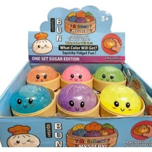 Noor Design Squıshy Bun Çin Mantısı Squıshy Sürpriz Oyuncak Mystery Squıshy Parlak Simli
