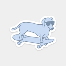 Kaykay Sosis Köpek Sticker