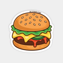 Hamburger Sticker