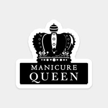 Manikür Kraliçesi Sticker