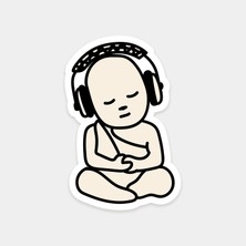 Meditasyon Dj Sticker