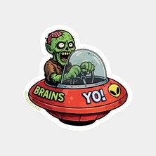 Hızlı ve Ufolu Sticker