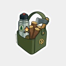 Kamp Kitim Hazır Sticker