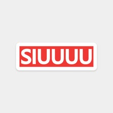 Siuuu Sticker