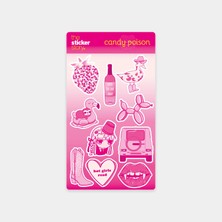 Candy Poison Sticker Serisi