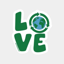 Dünya Sevgisi Sticker
