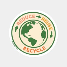 Geri Dönüşümün Önemi Sticker